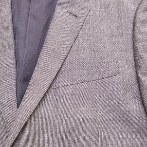 J.Crew Ludlow Gray Italian Wool Suit 38S 32x30 Tollegno 1900 Slim Fit 2-Piece - Picture 6 of 16
